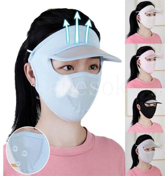 women thin breathable ice silk sunscreen long neck full face mask hats summer uv protection cycling outdoor beach beauty sun hat d2095423, Blue;gray
women thin breathable ice silk sunscreen long neck full face mask hats summer uv protection cycling outdoor beach beauty sun hat d2095423, Blue;gray