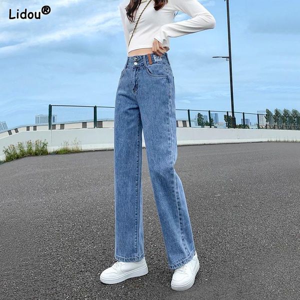 dresses women's clothing 2022 button fake zippers pockets washed straight jeans all season thin solid loose office lady casual fashion, White;black
dresses women's clothing 2022 button fake zippers pockets washed straight jeans all season thin solid loose office lady casual fashion, White;black