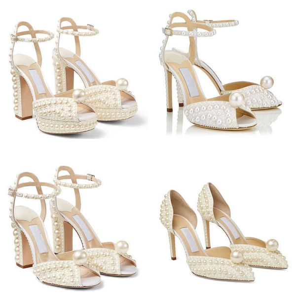 Summer Sacaria Dress Wedding Shoes Pearl-Embellished Satin Platform Sandals Elegant Women White Bride Pearls High Heels Ladies Pumps
Summer Sacaria Dress Wedding Shoes Pearl-Embellished Satin Platform Sandals Elegant Women White Bride Pearls High Heels Ladies Pumps