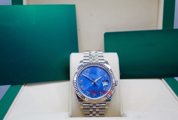 luxury wristwatch brand new men's automatic watches datejust 41 2023 126334 blue roman dial stainless steel jubilee band, Slivery;golden
luxury wristwatch brand new men's automatic watches datejust 41 2023 126334 blue roman dial stainless steel jubilee band, Slivery;golden