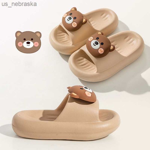 summer cartoon bear children slipper boys infant kids home bathroom non slip shower slippers comfortable girls baby beach shoes l230518
summer cartoon bear children slipper boys infant kids home bathroom non slip shower slippers comfortable girls baby beach shoes l230518