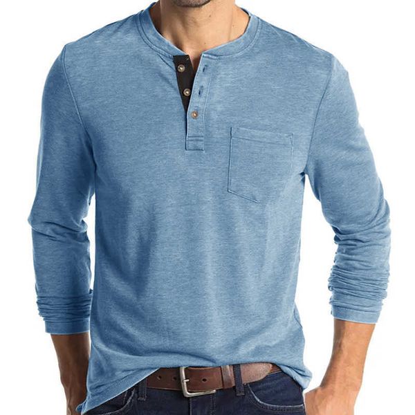 men's henley shirt custom solid color tee long sleeve buttondown clothing apparel fashion designer tshirts with pocket ypmg, White;black
men's henley shirt custom solid color tee long sleeve buttondown clothing apparel fashion designer tshirts with pocket ypmg, White;black