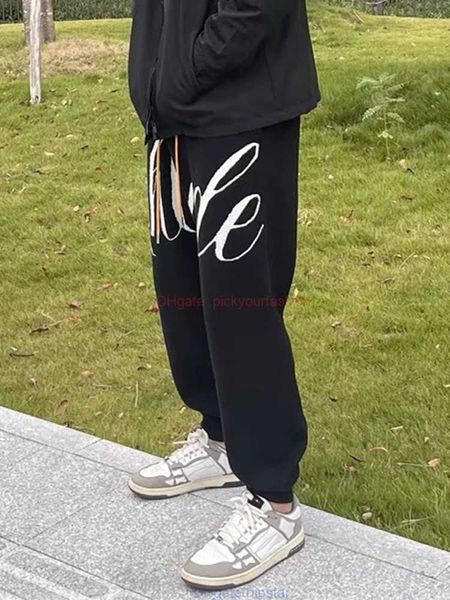 23ss designer fashion clothing casual pant rhude knitted embossed alphabet high street american drawstring leggings pants loose long pants m, Black
23ss designer fashion clothing casual pant rhude knitted embossed alphabet high street american drawstring leggings pants loose long pants m, Black