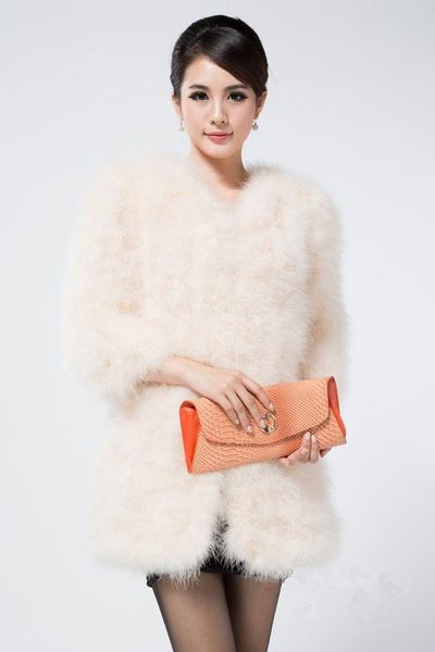 fur winter fur coat of natural ostrich feather fur autumn winter warm thick fashion fur outwear blue pink 8 colors length c129, Black
fur winter fur coat of natural ostrich feather fur autumn winter warm thick fashion fur outwear blue pink 8 colors length c129, Black