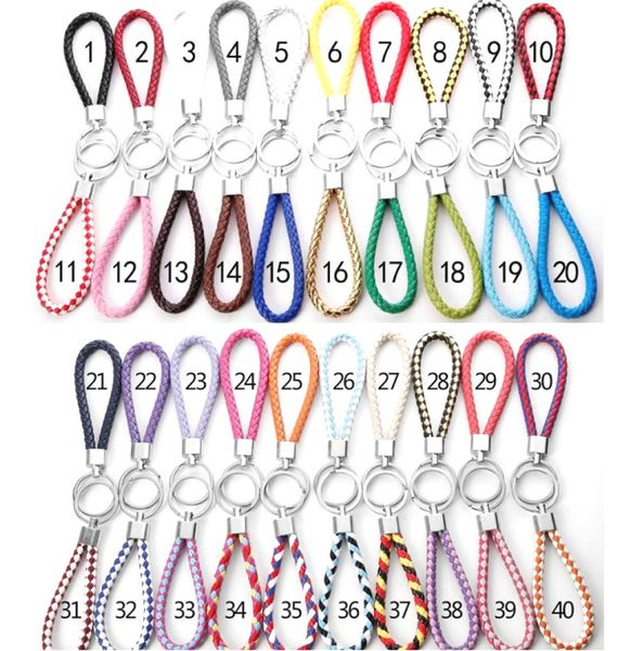 71 colors pu leather braided woven keychain rope rings fit diy circle pendant key chains holder car keyrings jewelry accessories1614529, Silver
71 colors pu leather braided woven keychain rope rings fit diy circle pendant key chains holder car keyrings jewelry accessories1614529, Silver