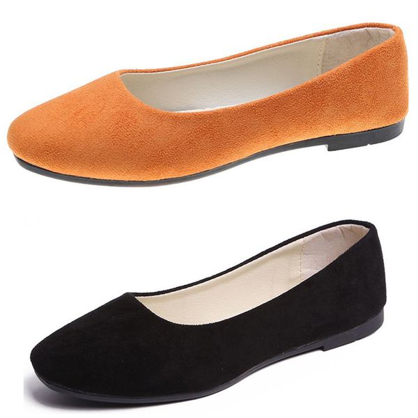 fashionable candy colored flat bottomed work gold shoes yellow pink cyan comfortable suede cloth faced women's shoes, student shoes, Black
fashionable candy colored flat bottomed work gold shoes yellow pink cyan comfortable suede cloth faced women's shoes, student shoes, Black