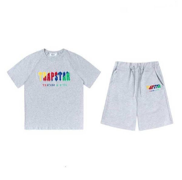 men's t-shirt trapstar designer embroidered alphabet luxury black and white gray rainbow summer sports fashion cotton thread short slee, White;black
men's t-shirt trapstar designer embroidered alphabet luxury black and white gray rainbow summer sports fashion cotton thread short slee, White;black