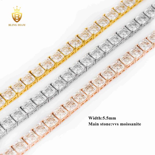 iced out white gold plated 925 sterling silver vvs moissanite diamond asscher cut tennis chain necklace
iced out white gold plated 925 sterling silver vvs moissanite diamond asscher cut tennis chain necklace