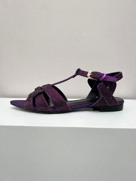 roman flat bottom women's diamond sandals fashion party shoes single thread ribbon multi color sizes 35-43, Black
roman flat bottom women's diamond sandals fashion party shoes single thread ribbon multi color sizes 35-43, Black