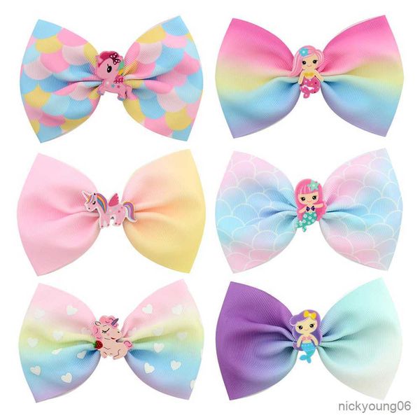 hair accessories 1pcs rainbow fish horse bow with clips for kids girls handmade children hairpin dance party inches, Slivery;white
hair accessories 1pcs rainbow fish horse bow with clips for kids girls handmade children hairpin dance party inches, Slivery;white