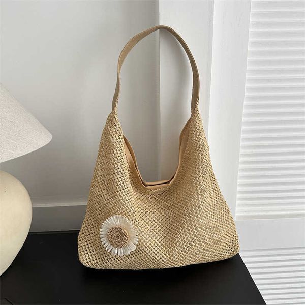 pastoral grass woven bag for women 2023 new flower embroidery tote simple large capacity shopping beach
pastoral grass woven bag for women 2023 new flower embroidery tote simple large capacity shopping beach