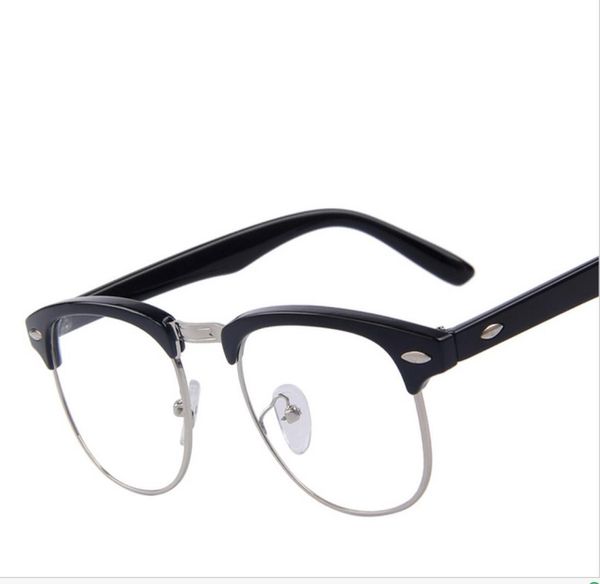 classic retro clear lens men eyeglasses women half metal half metal eyewear 5 color2250048, White;black
classic retro clear lens men eyeglasses women half metal half metal eyewear 5 color2250048, White;black