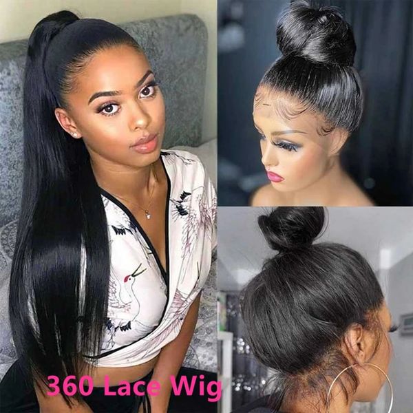 360 glueless full lace wig human hair preplucked brazilian bone straight 360 lace wig hd frontal wigs for women, Black;brown
360 glueless full lace wig human hair preplucked brazilian bone straight 360 lace wig hd frontal wigs for women, Black;brown
