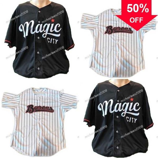 xflsp glamitness mens birmingham barons white black custom double stitched shirts baseball jerseys high-quality
xflsp glamitness mens birmingham barons white black custom double stitched shirts baseball jerseys high-quality