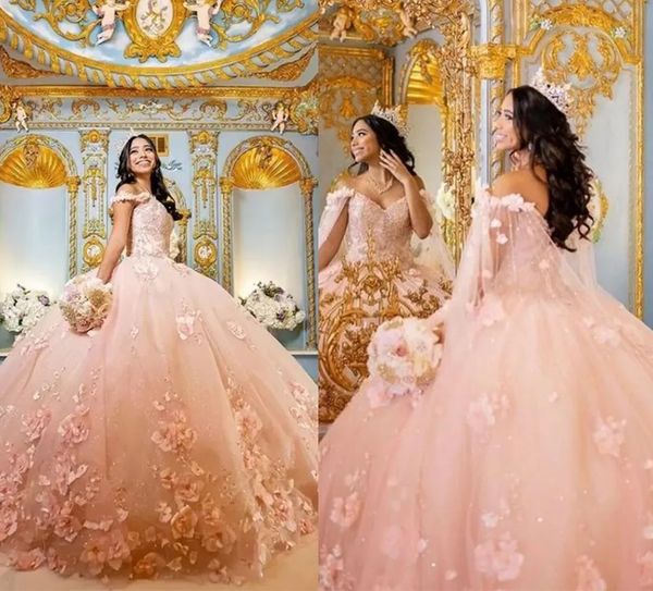 2023 light pink quinceanera dresses with 3d floral lace applique off the shoulder straps sleeveless tulle custom sweet 15 16 princess pagean, Blue;red
2023 light pink quinceanera dresses with 3d floral lace applique off the shoulder straps sleeveless tulle custom sweet 15 16 princess pagean, Blue;red