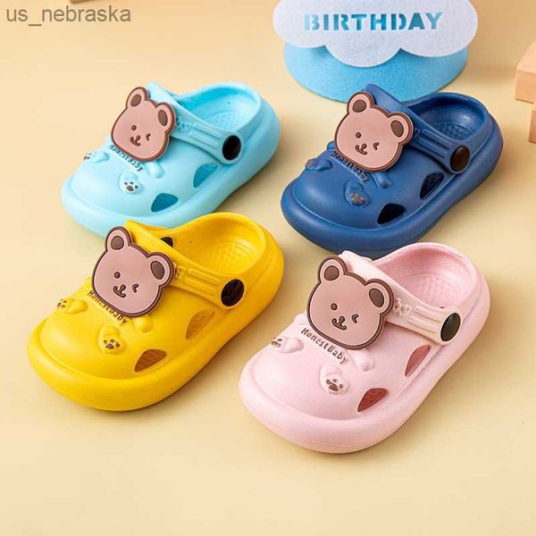 children's slippers summer girls animal cartoon sandals indoor shoes boys nonslip bear home slippers flip flops for children l230518
children's slippers summer girls animal cartoon sandals indoor shoes boys nonslip bear home slippers flip flops for children l230518
