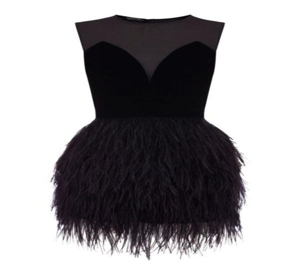 2022 little black girls feather mini cocktail party dresses fashion sheer v neck evening dresses satin short black formal gow3929445
2022 little black girls feather mini cocktail party dresses fashion sheer v neck evening dresses satin short black formal gow3929445