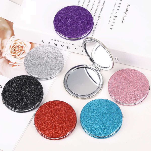 makeup tools 1pc portable glitter round makeup mirror hand pocket folding cosmetic mirror double face make up mirror j230601
makeup tools 1pc portable glitter round makeup mirror hand pocket folding cosmetic mirror double face make up mirror j230601