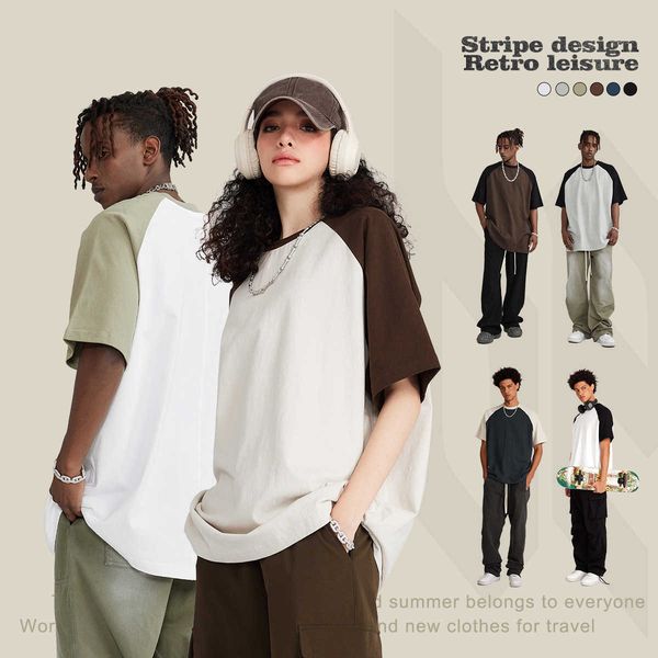 patchwork color custom men tee raglan sleeve ecofriendly cotton jersey g heavyweight boxy tshirt t shirt bi, White;black
patchwork color custom men tee raglan sleeve ecofriendly cotton jersey g heavyweight boxy tshirt t shirt bi, White;black