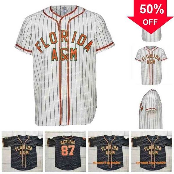 xflsp glac202 87 rattlers florida a&m university 1965 home baseball jersey for mens womens youth double stitched name and number white black
xflsp glac202 87 rattlers florida a&m university 1965 home baseball jersey for mens womens youth double stitched name and number white black