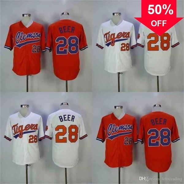 xflsp glac202 clemson baseball jersey #28 seth beer home away white purple orange seth beer stitched baseball jersey, Black
xflsp glac202 clemson baseball jersey #28 seth beer home away white purple orange seth beer stitched baseball jersey, Black
