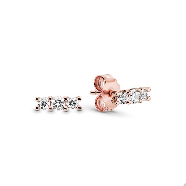 luxury rose gold three stone stud earrings for pandora crystal diamond party earring designer jewelry for women sisters gift cute earring wi, Golden;silver
luxury rose gold three stone stud earrings for pandora crystal diamond party earring designer jewelry for women sisters gift cute earring wi, Golden;silver