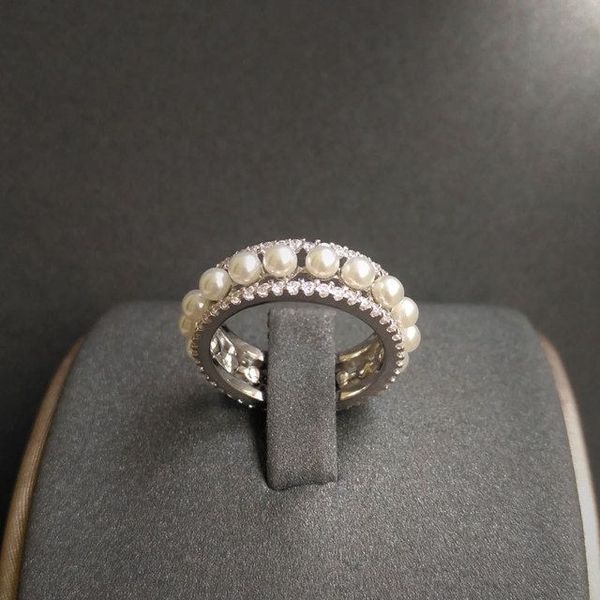 cute multi beaded pearl colorful s925 rings for women continuous circle minimalist ring, Golden;silver
cute multi beaded pearl colorful s925 rings for women continuous circle minimalist ring, Golden;silver