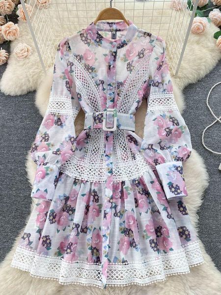 dresses 2022 fashion embroidery lace hollow out ing flower dress women single breasted lantern sleeve floral print belt vestidos, Black;gray
dresses 2022 fashion embroidery lace hollow out ing flower dress women single breasted lantern sleeve floral print belt vestidos, Black;gray