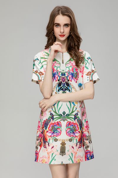 original designer 2023 spring/summer women's beaded dress fashion grass flower print round neck short sleeve handmade beaded elegant dr, Black
original designer 2023 spring/summer women's beaded dress fashion grass flower print round neck short sleeve handmade beaded elegant dr, Black
