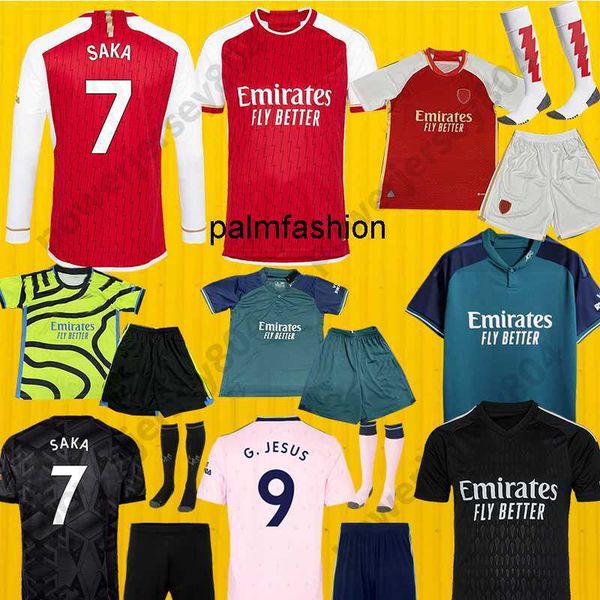 23 24 new season gunner soccer jersey long sleeve smith g.jesus saka player tee 2023 2024 football t-shirts men kids kit pink jersey black, Black;yellow
23 24 new season gunner soccer jersey long sleeve smith g.jesus saka player tee 2023 2024 football t-shirts men kids kit pink jersey black, Black;yellow