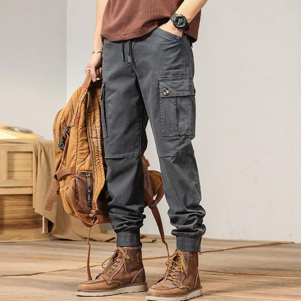 pants cargo pants men joggers military pencil pants 2023 new spring multiple pockets trousers male elastic waist cotton pants, Black
pants cargo pants men joggers military pencil pants 2023 new spring multiple pockets trousers male elastic waist cotton pants, Black