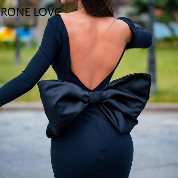 dresses women solid elegant bowknot backless off shoulder sleeves mini bodycon formal party dresses, Black;gray
dresses women solid elegant bowknot backless off shoulder sleeves mini bodycon formal party dresses, Black;gray