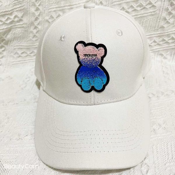 Fashion designer baseball cap luxury Super high quality Girl Spring Summer Hard Top Bear Cute Korean Student Couple Sun Visor Sunscreen Cap, Klein blue
Fashion designer baseball cap luxury Super high quality Girl Spring Summer Hard Top Bear Cute Korean Student Couple Sun Visor Sunscreen Cap, Klein blue