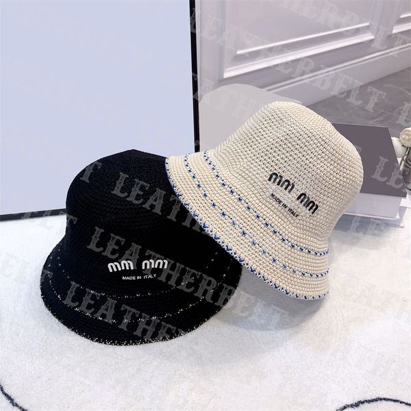 women knitted bucket hats summer outdoor hollow sun hats designer letter breathable fisherman cap, Blue;gray
women knitted bucket hats summer outdoor hollow sun hats designer letter breathable fisherman cap, Blue;gray