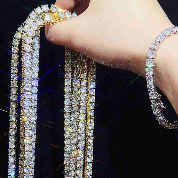 wholesale hip hop jewelry fashion iced out s925 16k gold plated brass 5a+ cz diamond 5mm tennis chain necklace, Silver
wholesale hip hop jewelry fashion iced out s925 16k gold plated brass 5a+ cz diamond 5mm tennis chain necklace, Silver