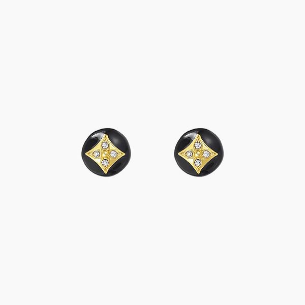2023 fashion new designer earrings luxury small black bean diamond-shaped four-leaf clover earrings daily everything no box, Golden
2023 fashion new designer earrings luxury small black bean diamond-shaped four-leaf clover earrings daily everything no box, Golden