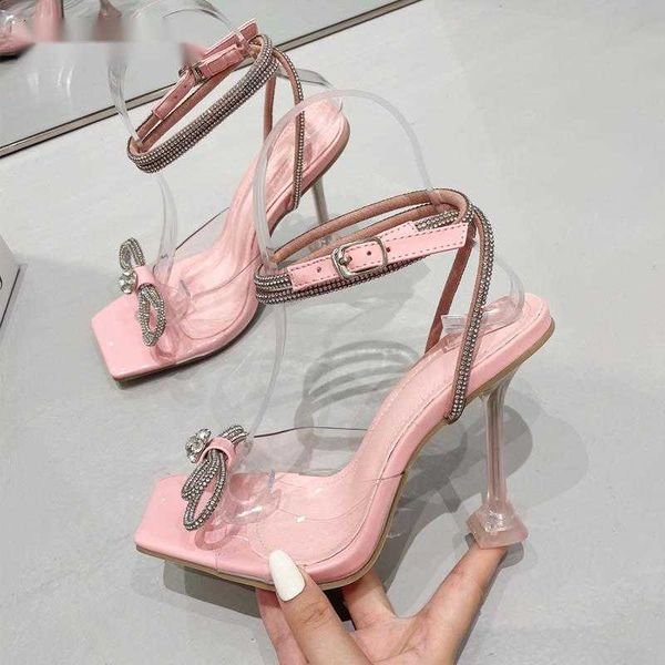 nxy sandals 2023 summer square toe crystal rhinestone butterfly-knot transparent high heel women fashion cross-tied shoes 230511, Black
nxy sandals 2023 summer square toe crystal rhinestone butterfly-knot transparent high heel women fashion cross-tied shoes 230511, Black