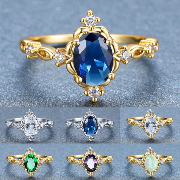 solitaire ring luxury female rainbow crystal thin ring classic gold silver color wedding rings for women charm bride oval opal engagement ri, Golden;silver
solitaire ring luxury female rainbow crystal thin ring classic gold silver color wedding rings for women charm bride oval opal engagement ri, Golden;silver