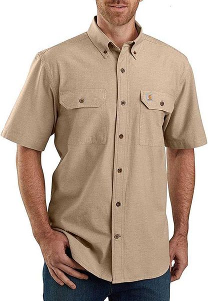 mens t shirt summer fashion for man carharts men's loose fit midweight chambray short sleeve shirt, White;black
mens t shirt summer fashion for man carharts men's loose fit midweight chambray short sleeve shirt, White;black