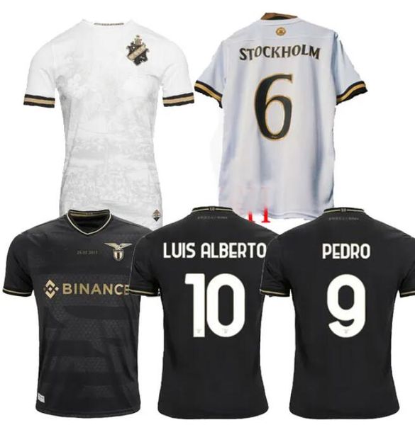 2023 aik solna soccer jerseys lazio stockholm special coppa italia 10th anniversary hussein otieno guidetti romagnoli immobile luis bastos j, Black;yellow
2023 aik solna soccer jerseys lazio stockholm special coppa italia 10th anniversary hussein otieno guidetti romagnoli immobile luis bastos j, Black;yellow