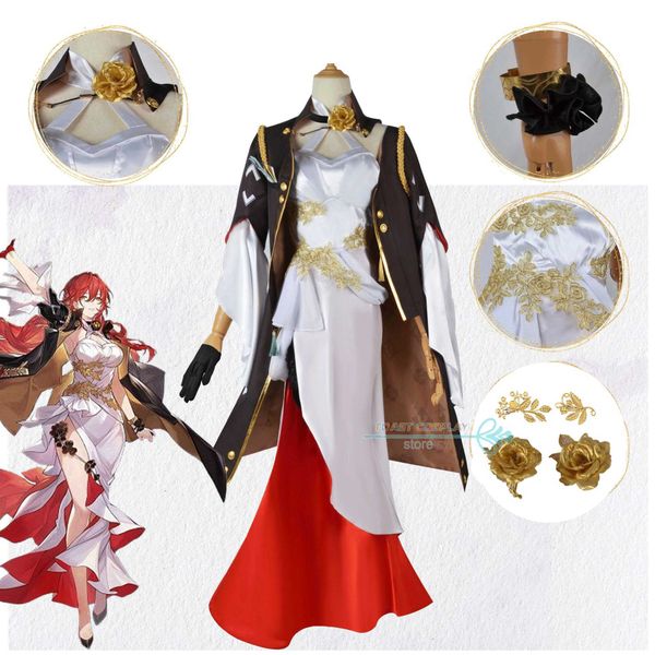 anime costumes honkai star rail himeko game cosplay come lovely dress for woman red buckle halloween anime cospaly wigs z0602, Black
anime costumes honkai star rail himeko game cosplay come lovely dress for woman red buckle halloween anime cospaly wigs z0602, Black