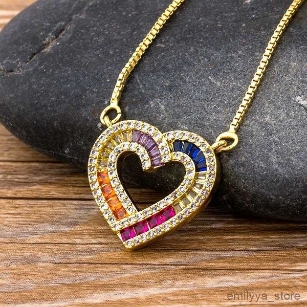 pendant necklaces romantic women initial necklace heart shape rainbow pendent long snake chain necklace jewelry for lady girls gift, Silver
pendant necklaces romantic women initial necklace heart shape rainbow pendent long snake chain necklace jewelry for lady girls gift, Silver