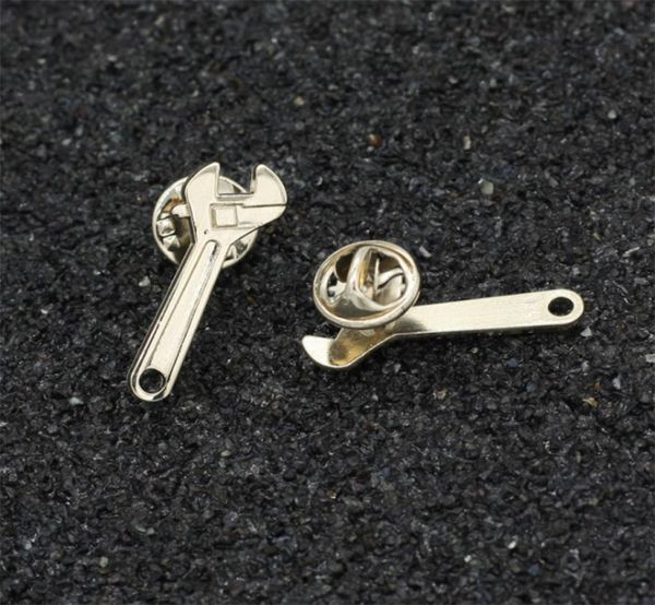 new fashion metal lapel pin suit boutonniere button brooches wrench brooch pin vintage collar pin for men women shirts tips broche7526483, Gray
new fashion metal lapel pin suit boutonniere button brooches wrench brooch pin vintage collar pin for men women shirts tips broche7526483, Gray