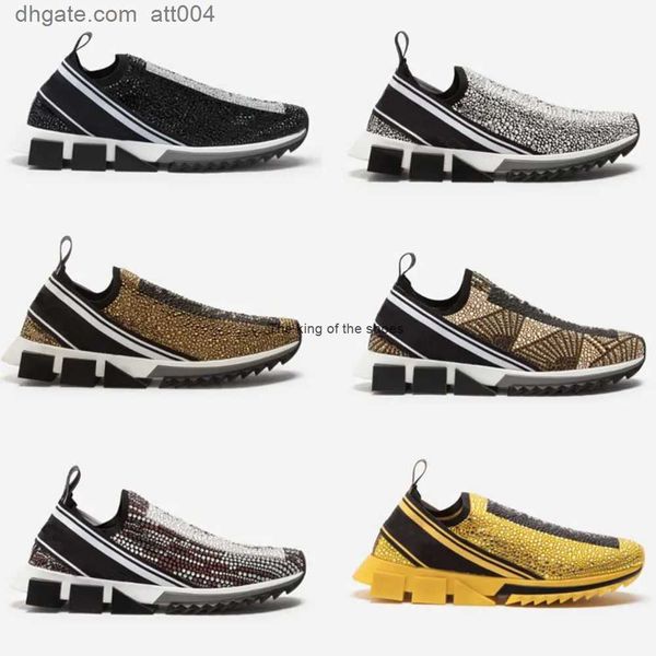 with box designer shoes mens -sorrento sneakers designer shoes speed trainer women fashion stretch bands slip-on trainers two-tone rubber dg, Black
with box designer shoes mens -sorrento sneakers designer shoes speed trainer women fashion stretch bands slip-on trainers two-tone rubber dg, Black