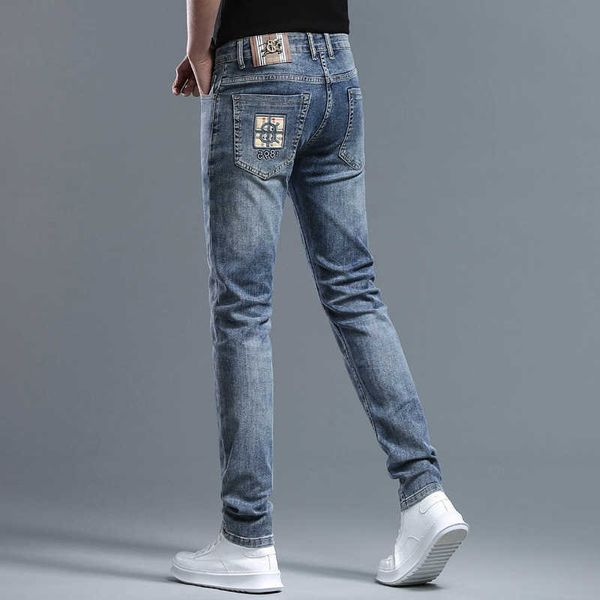 8a original b urberry shorts and pants online shop high end men's jeans elastic small straight tube spring summer new trendy brand thin, Blue
8a original b urberry shorts and pants online shop high end men's jeans elastic small straight tube spring summer new trendy brand thin, Blue