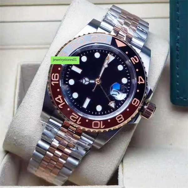luxury 5a classic 3186 model real adjustable oneself watches uhr ceramic bezel mens mechanical automatic movement watch men oyster jubilee b, Slivery;brown
luxury 5a classic 3186 model real adjustable oneself watches uhr ceramic bezel mens mechanical automatic movement watch men oyster jubilee b, Slivery;brown