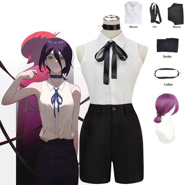 anime costumes anime chainsaw man reze cosplay come outfits blouse tie shorts props reze cos wig women uniform halloween roleplaying sets z0, Black
anime costumes anime chainsaw man reze cosplay come outfits blouse tie shorts props reze cos wig women uniform halloween roleplaying sets z0, Black