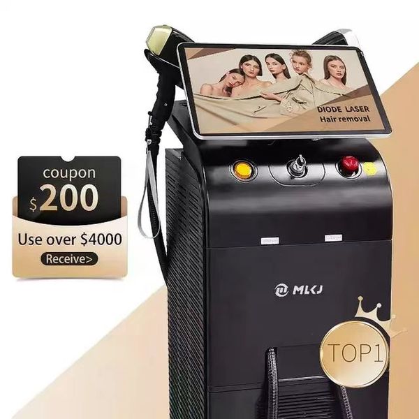 2023 neueste laser 4k 1800w triple wave platinum titanium hair removal 808nm laserdiode haaren tfernung755 808 1064nm diodenlaser maschine p, Black
2023 neueste laser 4k 1800w triple wave platinum titanium hair removal 808nm laserdiode haaren tfernung755 808 1064nm diodenlaser maschine p, Black