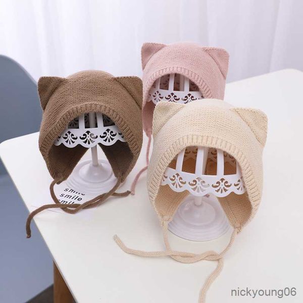 hair accessories cute cat ear baby hat autumn winter knitted for boy girl cap solid color protection beanie, Slivery;white
hair accessories cute cat ear baby hat autumn winter knitted for boy girl cap solid color protection beanie, Slivery;white