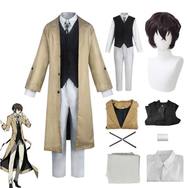 anime costumes anime bungo stray dogs dazai osamu cosplay come long jacket coat suit men windbreaker halloween christmas clothing z0602, Black
anime costumes anime bungo stray dogs dazai osamu cosplay come long jacket coat suit men windbreaker halloween christmas clothing z0602, Black